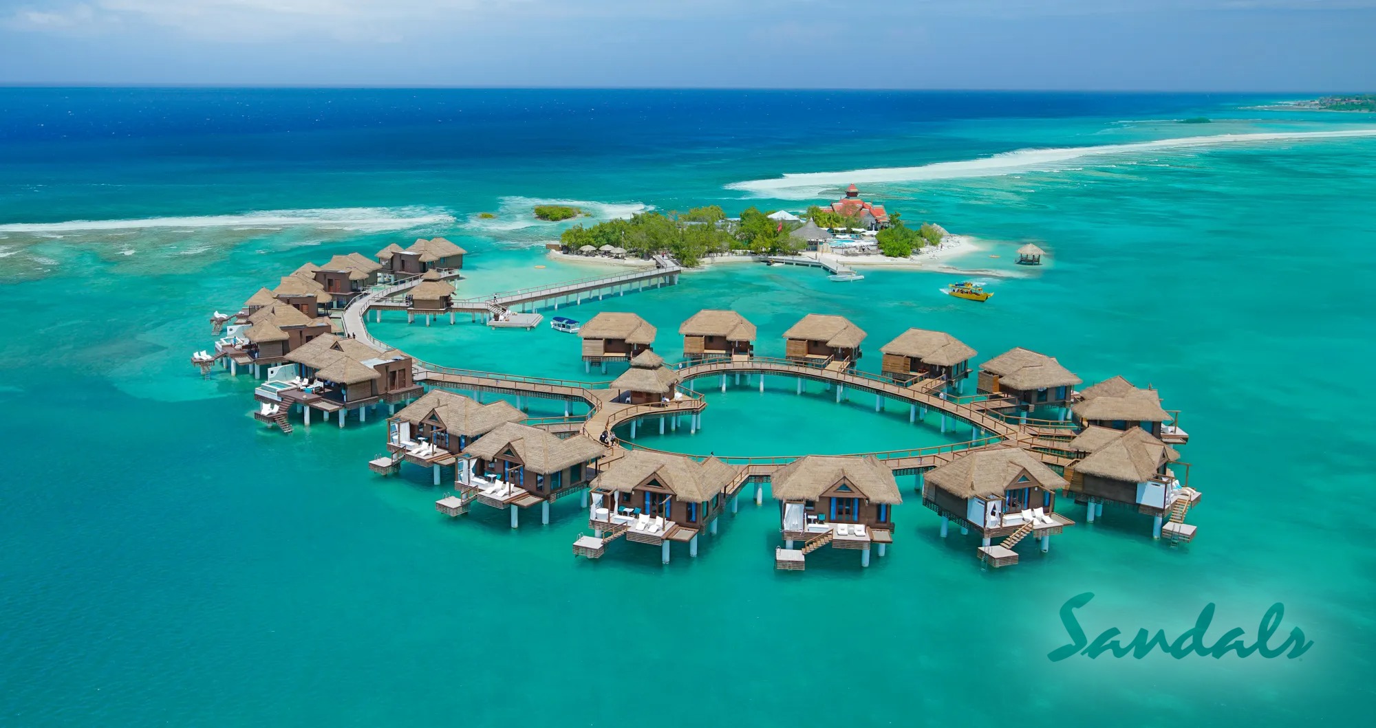 Water bungalows hot sale in caribbean