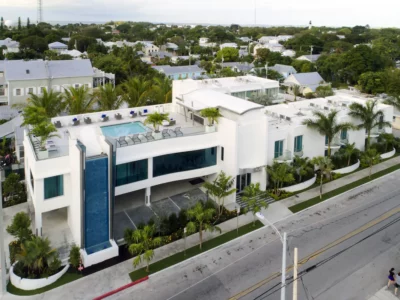 aerial view of H20 Suites Hotel