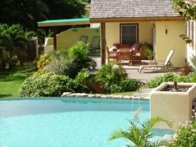 a pool inside Maca Bana Luxury Boutique Resort