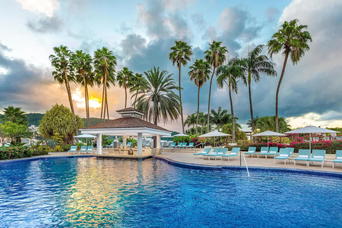 pool view of Moon Palace Jamaica