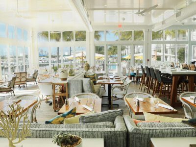 dining pavilion in a Key West resort