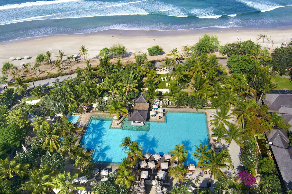 aerial view of Padma Resort Legian