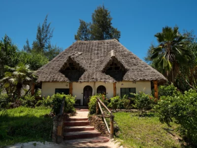 property grounds in Pongwe Beach Hotel
