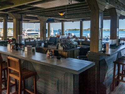 bar in the galleon resort and marina