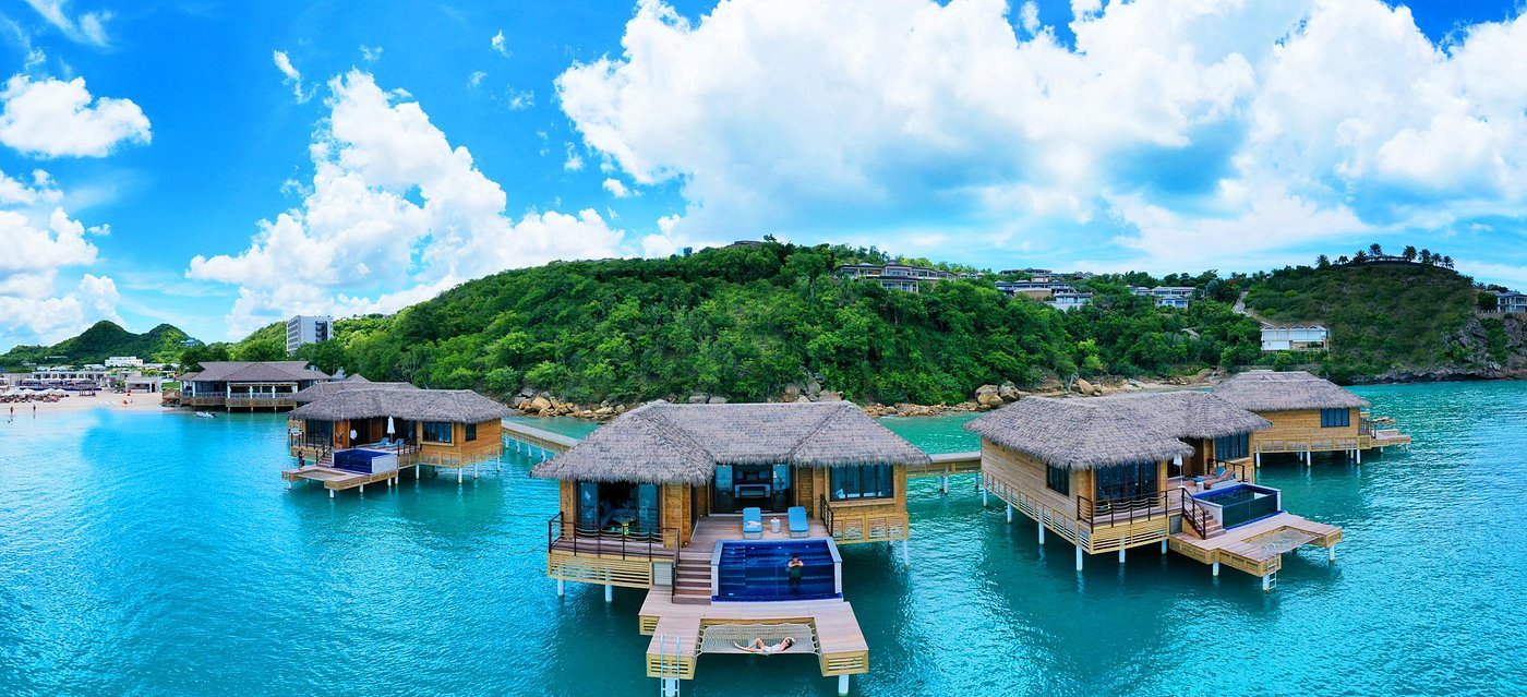 overwater bungalows in the USA