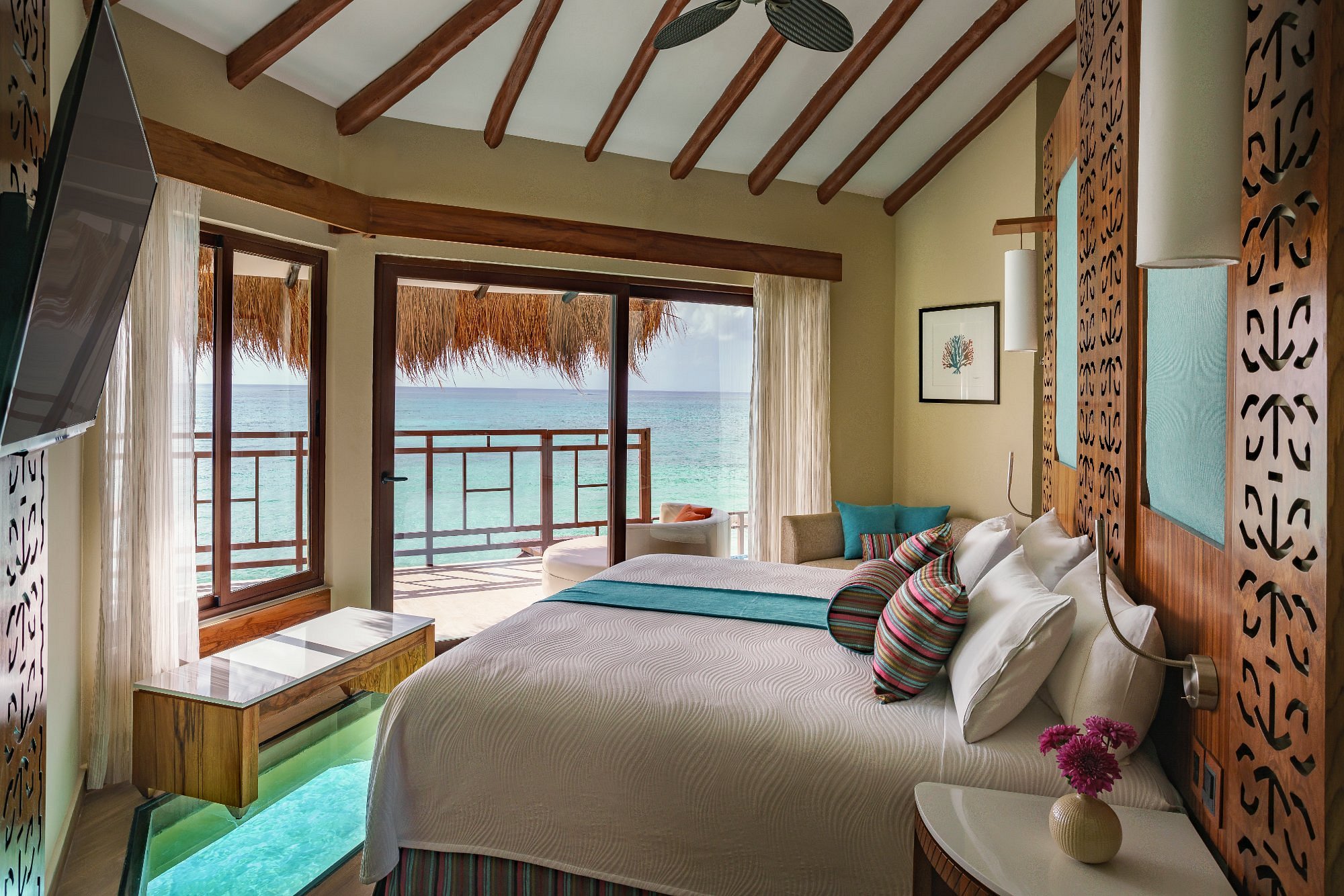 overwater bungalows in the USA