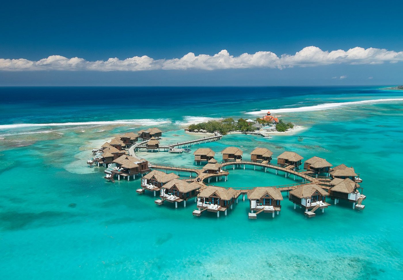 overwater bungalows in the USA